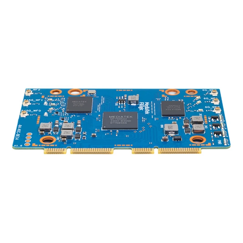 สําหรับ Banana Pi BPI-R4-NIC-BE14 Wifi7 โมดูล + 6PCS เสาอากาศ MT7995AV Pcie3.0 2.4G/5G/6G เปิด Router Development Board