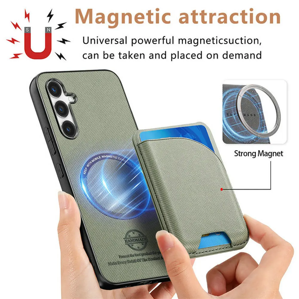 Etui 2w1 z odłączaną skórzaną kieszenią na karty do Nothing Phone 4A Pro 5G, futerał do Nothing Phone 4A, magnetyczna tylna obudowa CMF Phone2 Pro — zdjęcie produktu 3