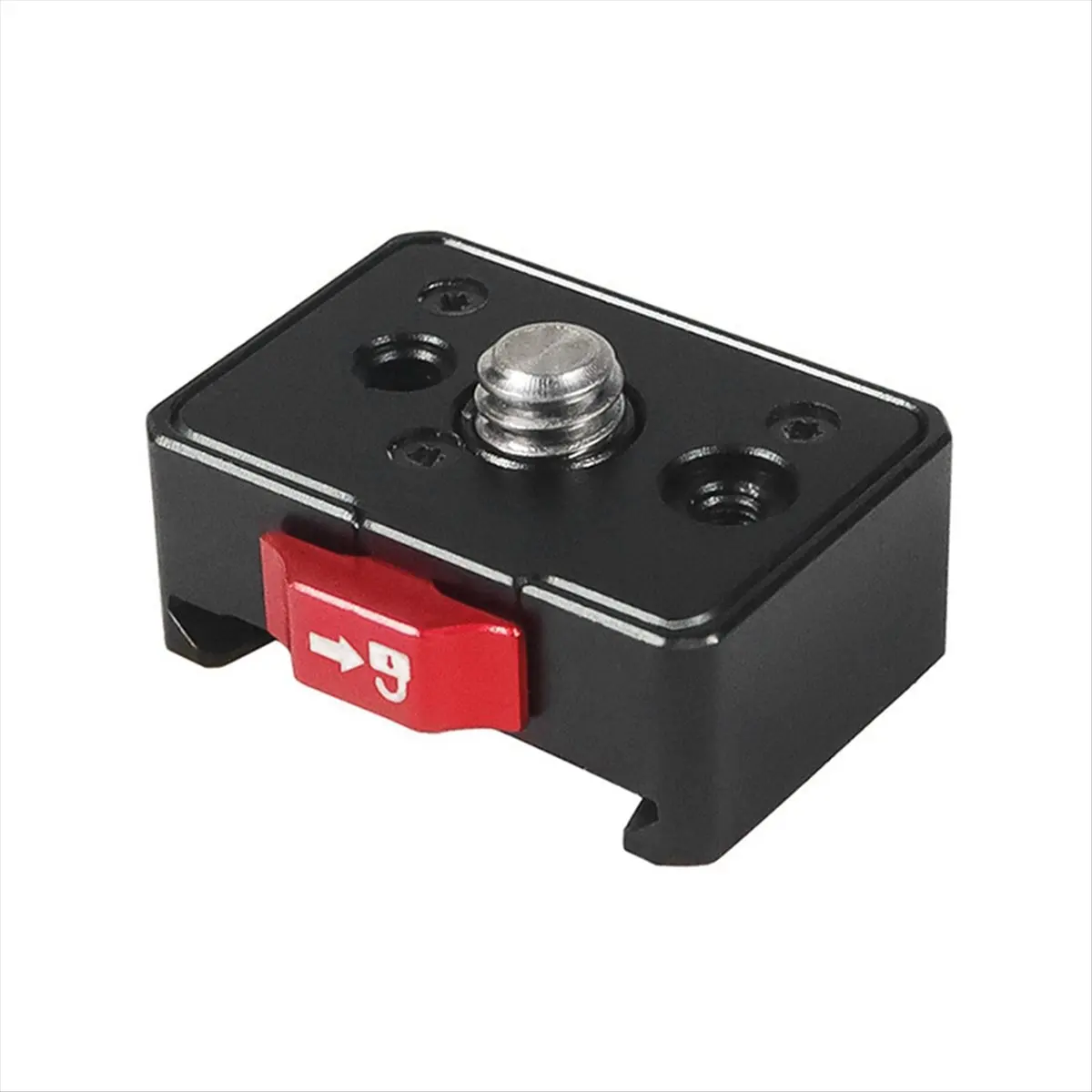 AT42 Anti-Shake Mini Quick-Release Mount Kit Sports Camera Quick-Release Kit Suitable for Fill Light Microphone Monitor
