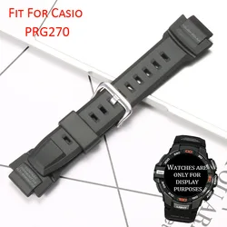 Resin Replacement Watchband For Casio Protrek PRG-270 Prg270 Watch Strap Men's Waterproof Watch Accessorie Rubber Bracelet