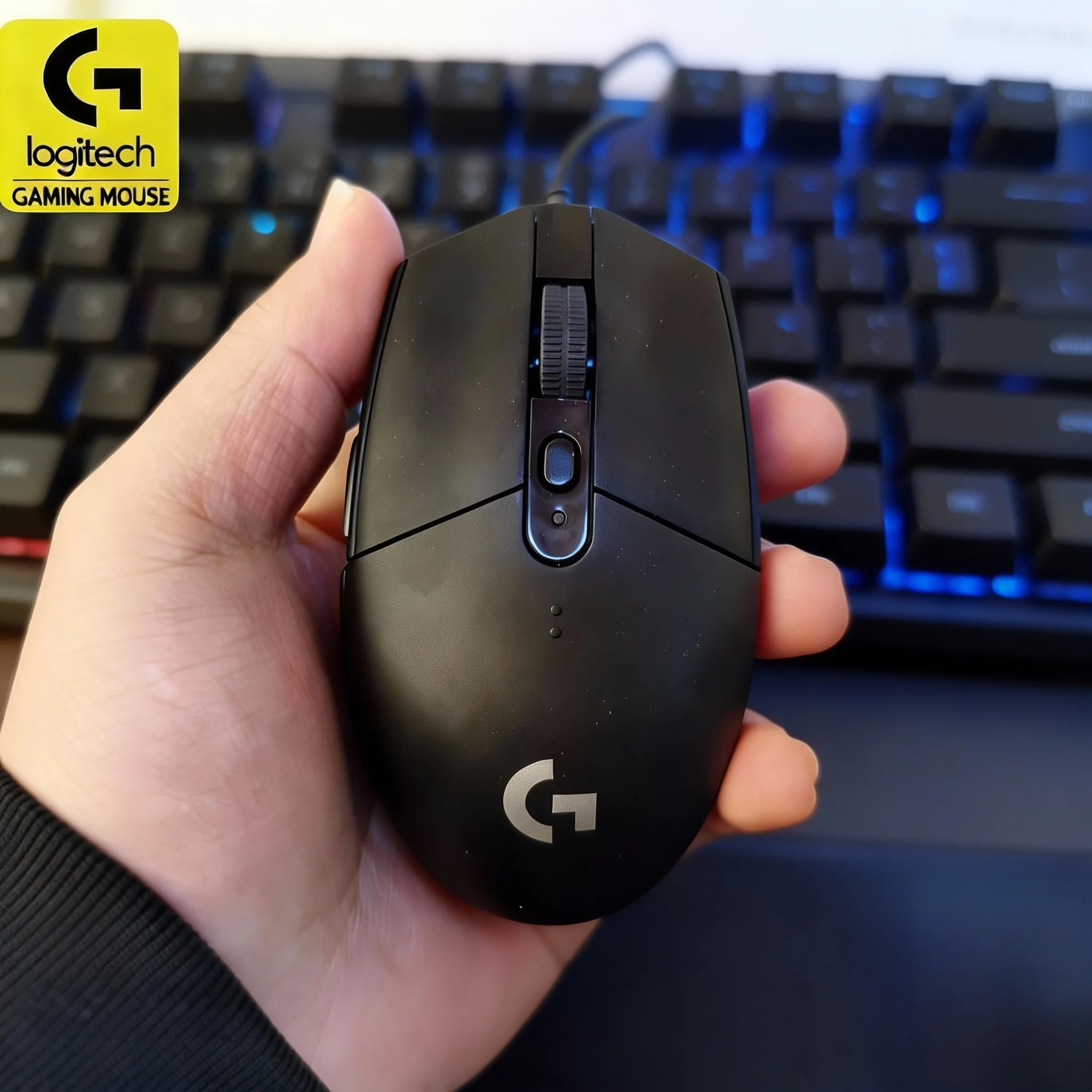 

[Highly Recommended] Logitech G305 Wireless Mouse, 12000 DPI HERO, 6 buttons, lightweight at 99 grams, 250-hour battery life.