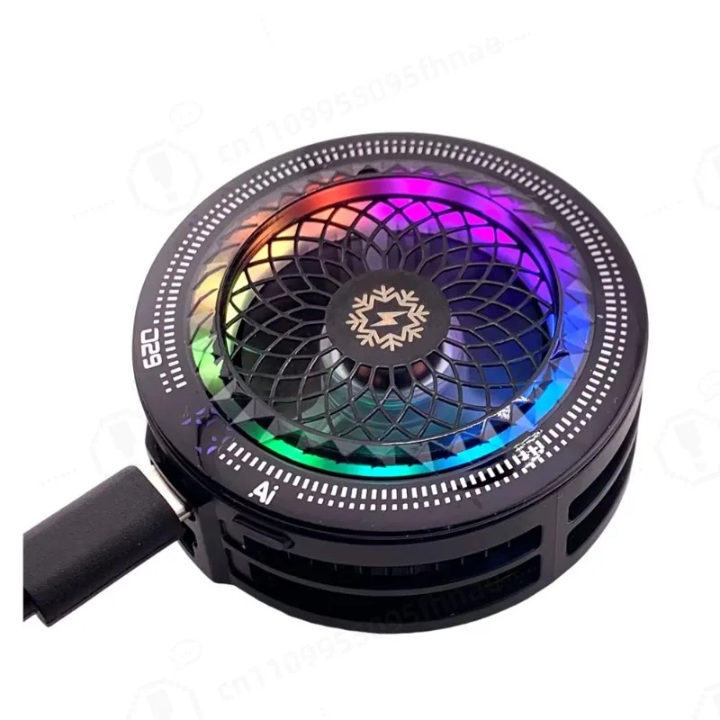 半導体冷却式スマートフォン冷却器-th29-pro。軽量で低騒音、スマートな温度制御機能を搭載。ゲームやライブ配信に最適。