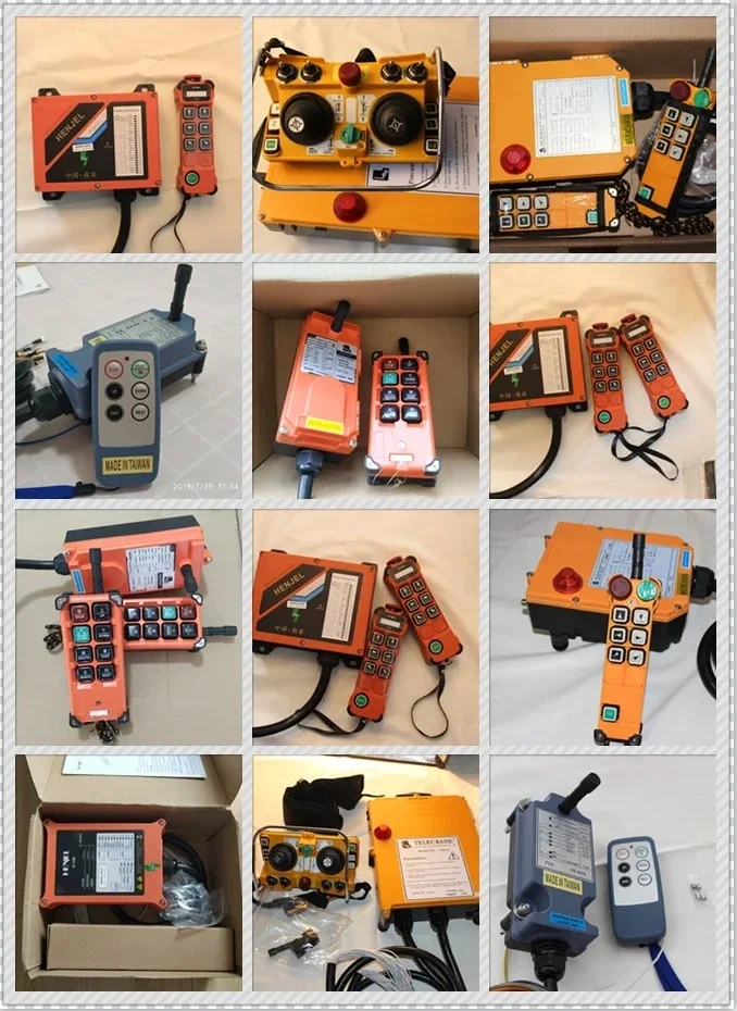 TRK-R6S R8S Single Speed Industrial Wireless Radio Crane Fernbedienung Schalter Hoist Overhead Bridge Crane Controller – Detail 5