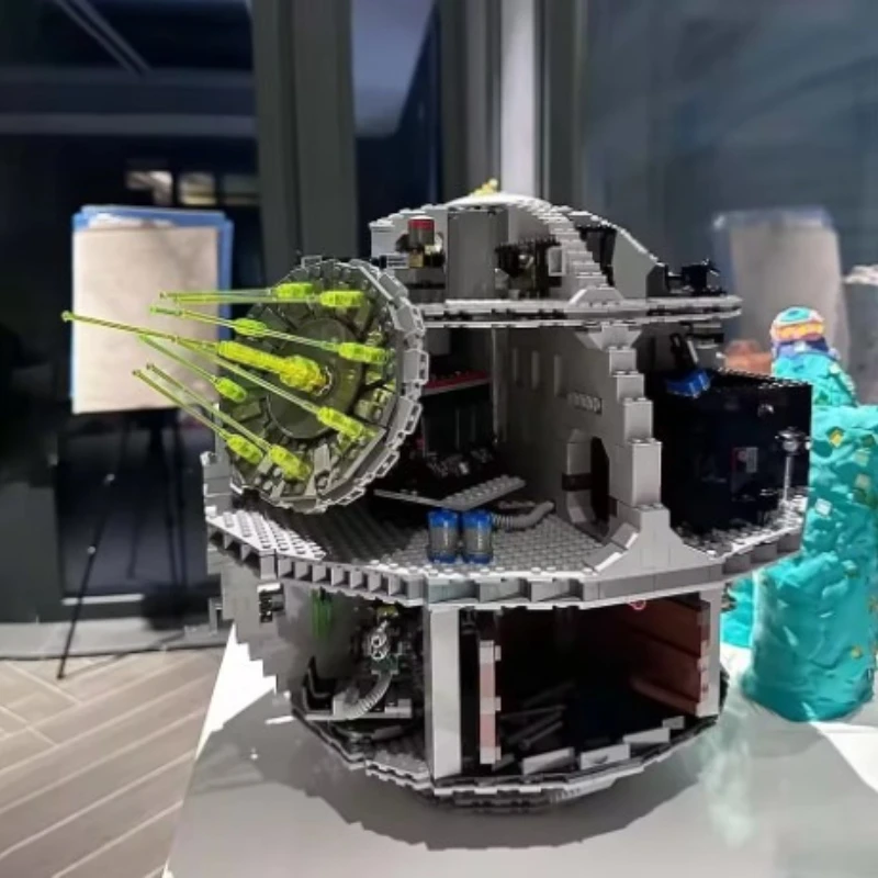 شحن سريع DS-1 منصة MOC عرض الموت ستار عظيم في نهاية المطاف اللبنات 81061 لعبة الطوب هدية متوافقة 75159