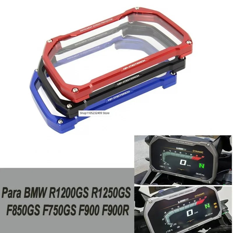 

Для BMW R1200GS R1250GS R1250GSA F850GS F750GS F900 F900R аксессуары для мотоциклов метр рамка крышка Защитная пленка для экрана
