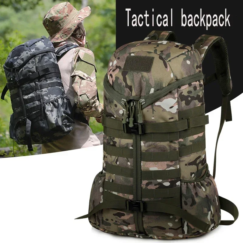 

Outdoor Tactics Camouflage Backpack Camping Climbing Bag Waterproof Mountaineering Hiking Fishing Backpacks Molle Sport Bags