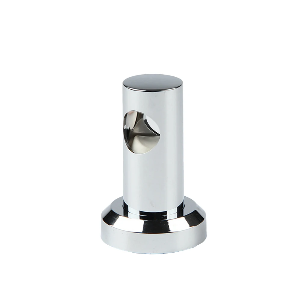 1pc Wall Riser Bracket 22mm Hole Shower Rod Mounting Bracket Round Pipe Bathroom Fitting Holder ABS Bathroom Fixture Accessories