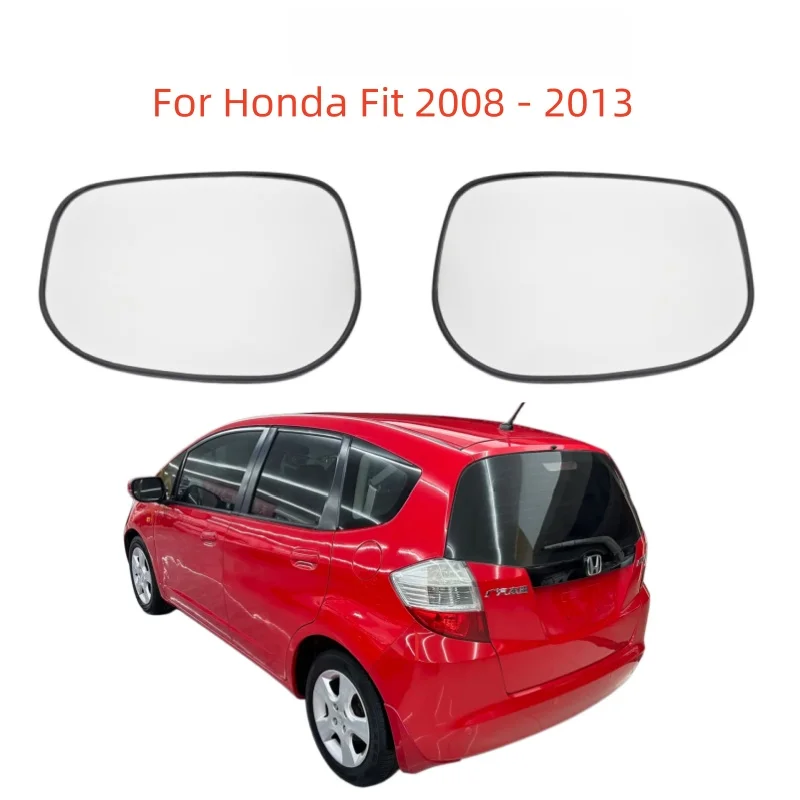 

Car Accessories Outer Rearview Side Mirror Lens Door Wing Rear View Mirrors Glass without Heating For Honda Fit 2008 - 2013