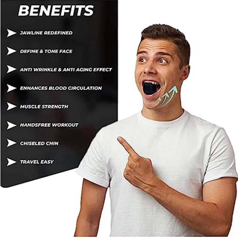 جل السيليكا، جهاز تدريب عضلات الوجه، يقلل من الذقن المزدوجة، كرة الاسترخاء في صالة الألعاب الرياضية، جهاز محاكاة الفك للتدريب على اللياقة البدنية