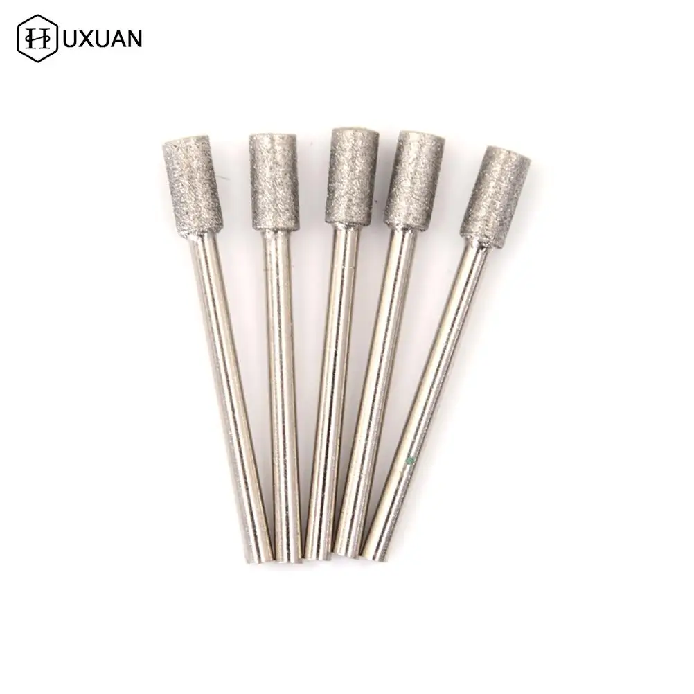 5PCS Chainsaw Sharpener Burr Stone Chain Saw Sharpening