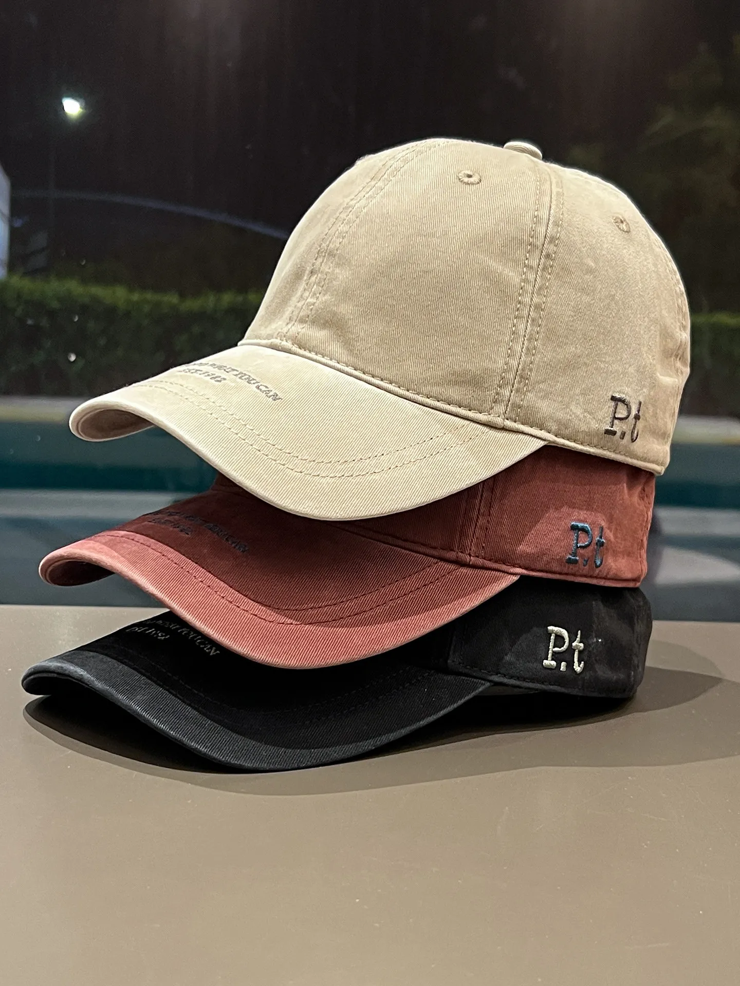 Letter embroidered baseball cap - unisex casual all-match duckbill hat - suitable for all seasons