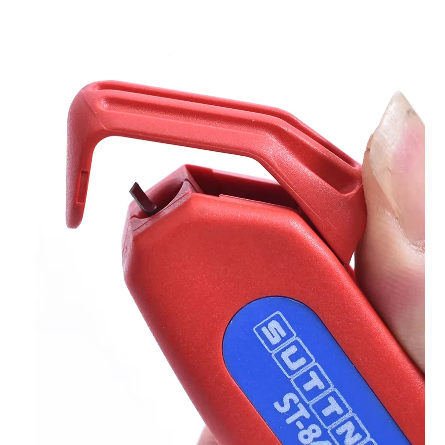 SUTTNE ST-8428S/ST-8428 أداة تعرية الأسلاك الأوتوماتيكية متعددة الوظائف - محمولة، قابلة للتعديل، مناسبة لمتعريات الكهربائيين