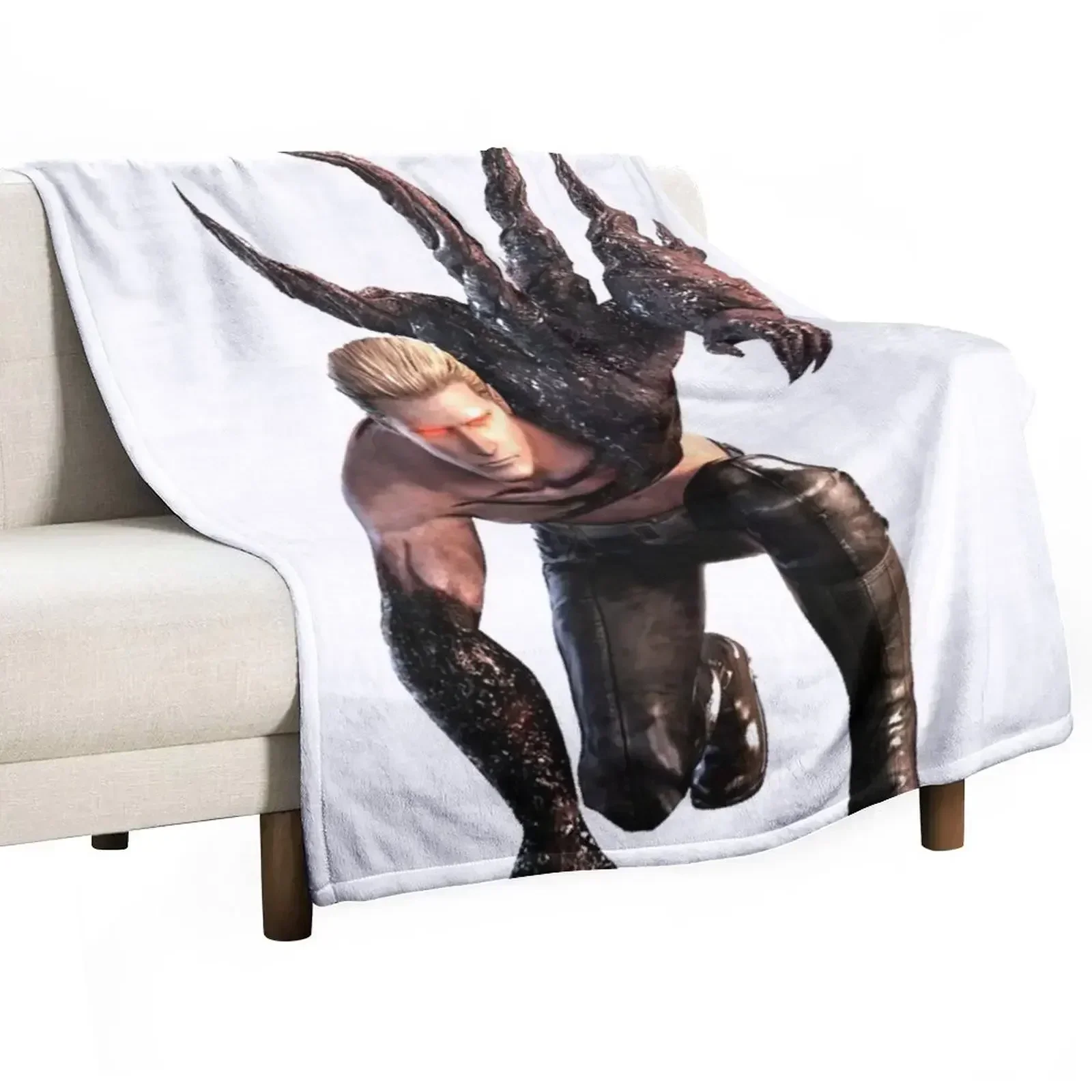 

Albert Wesker Throw Blanket Easy Care Comfortable Blanket for Couch