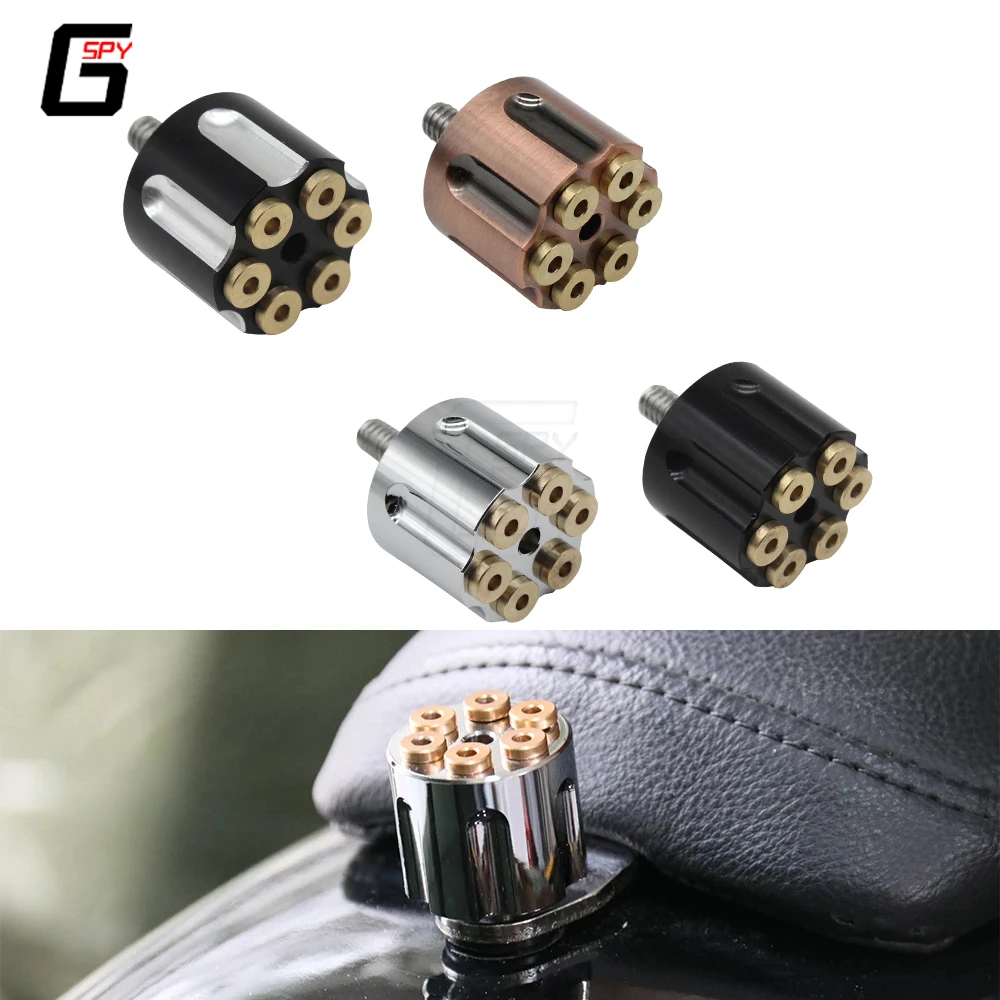 

For Harley Touring Road King Street Glide Softail Dyna Sportster XL Street Bob Motorcycle Black/Chrome Seat Bolt Tab Screw Parts