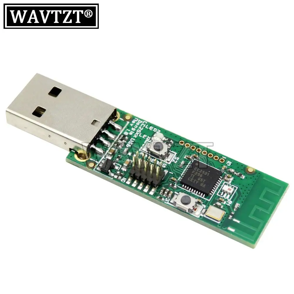 Wireless Zigbee CC2531 Sniffer Bare Board Packet Protocol Analyzer Module USB Interface Dongle Capture Packet Module CC2540