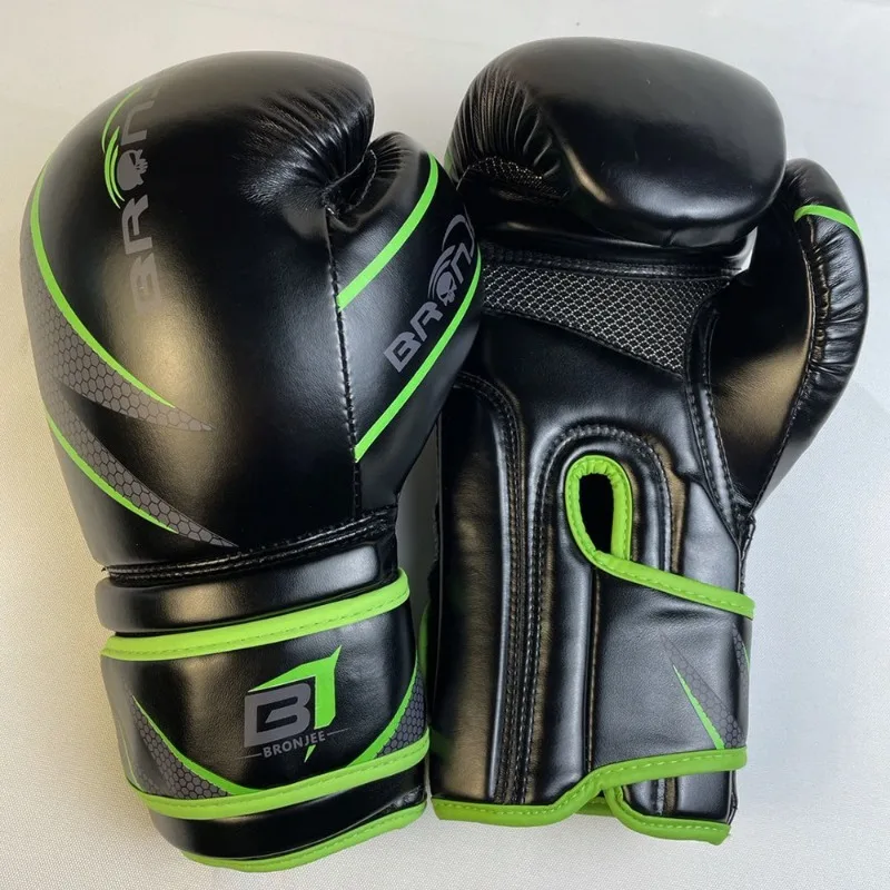 

High Quality PU Leather Boxing Gloves for Men Women Sanda Muay Thai Sandbags Training Adult MMA Glove Punching Gloves