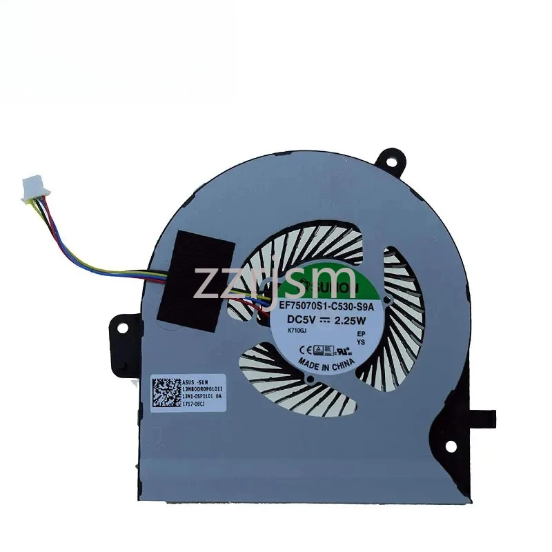 Laptop CPU Cooling Fan for Asus GL502 S5VM FX60V GL502V GL502VM VGA 13NB0DR0P01011 02011 EF75070S1 C530 S9A