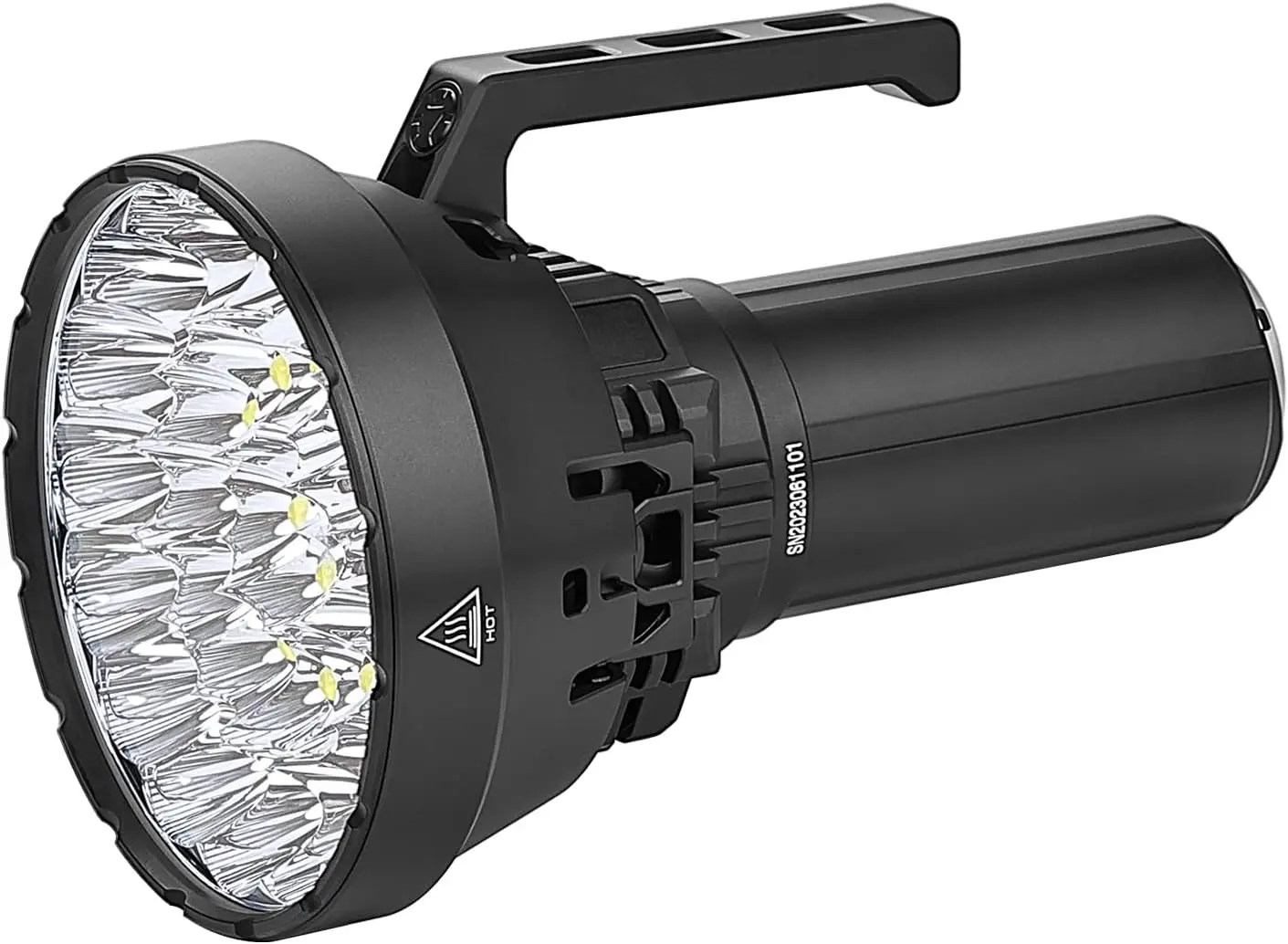 

Ultra-Bright 200,000 Lumens Tactical Flashlight with Type-C Rechargeable, 8 Modes for Outdoor and Emergency Use