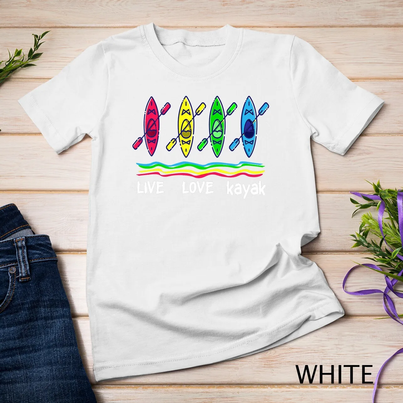 

Cool Kayaks T Shirt For Outdoor Adventure kayaking boating