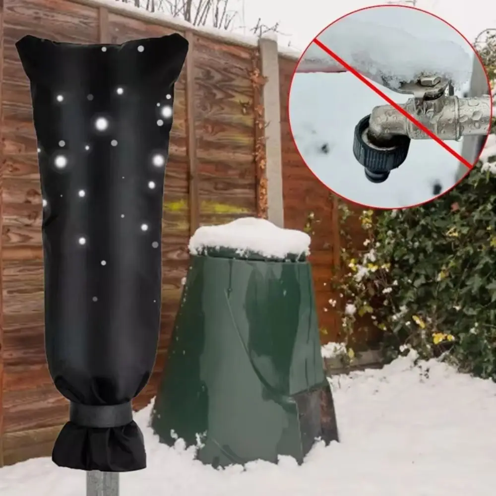 

Thicken Faucet Antifreeze Cover Waterproof Multiple Sizes Faucet Tap Cover Oxford Cloth Universal Faucet Insulation Cover