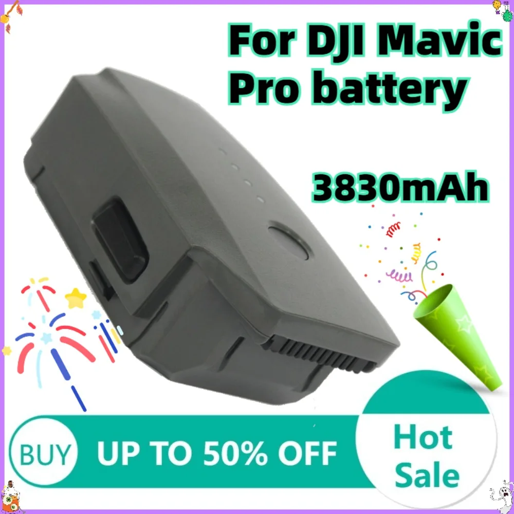 

Flight Compatible with Mavic Pro Series Intelligent Flight Battery Accessories For Mavic Pro Battery 3830mAh