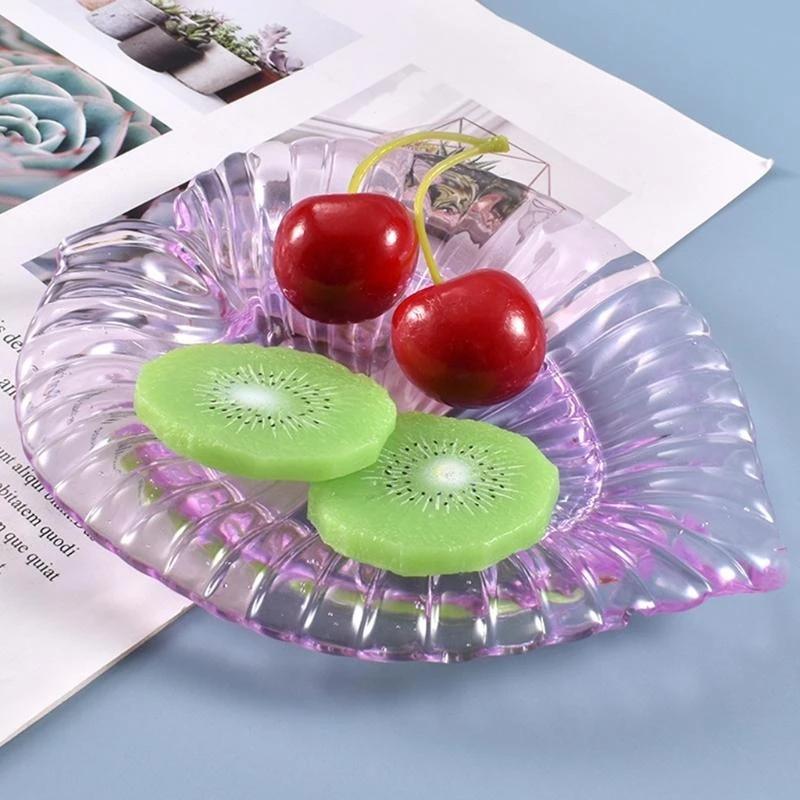 Resin Molds Silicone Tray Mold Epoxy Resin Accessories Glitter Suitable for Resin Casting DIY Decorative Trays