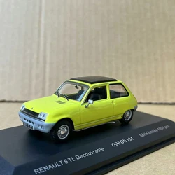 Diecast 1:43 Scale R 5 TL Alloy Car Model Toy Collectible Ornament Souvenir Toys Cars