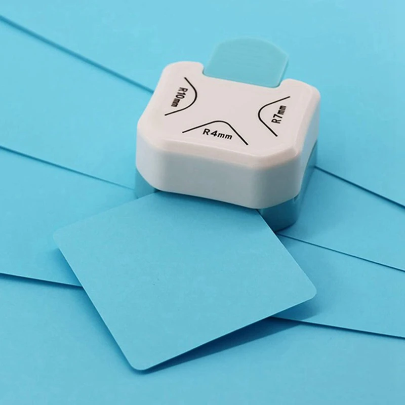 2PCS/SET Paper Cutter Punch 3 In 1 Corner Rounder Corner Punch Corner Cutter For DIY Photocards Business Card Making Durable