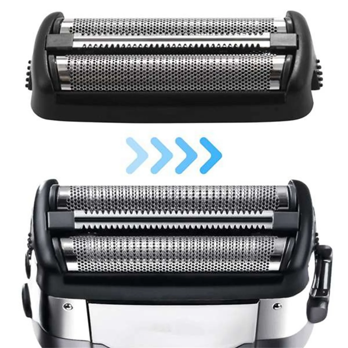 3X Hair Clipper Blade for SURKER RSCX-9008 Shaver Blade Razor Replacement Shaver Head for Men