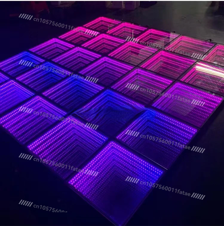 

Light Up 3d Led Dance Floor Dj Disco Panel Tile Toughened Glass