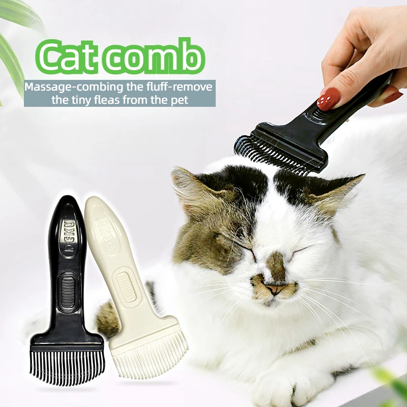 Pet Grooming Brush Self Cleaning Automatic Dog Cat Shaving Brush Removing Cat Hair Pet Comb