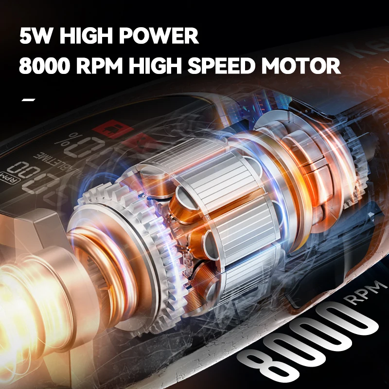 Kemei ماكينة قص الشعر الكهربائية القابلة لإعادة الشحن ماكينة قص الشعر اللاسلكية المهنية مجموعة المتقلب ماكينة حلاقة الشعر اللحية المشكل KM-1687