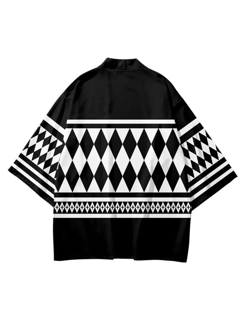 새로운 애니메이션 코스프레 프린트 기모노 여성 남성 하라주쿠 일본식 유카타 로브 패션 기모노 스트리트 코스프레 가디건 셔츠