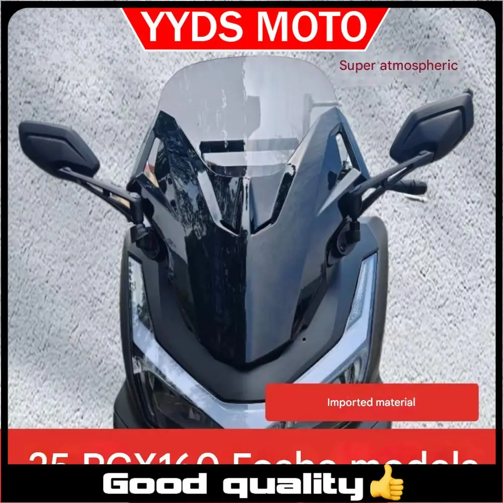 

Suitable for 25 Honda pcx160 modified front windshield rain shield goggles chest glass expansion crossbar front shield pcx160
