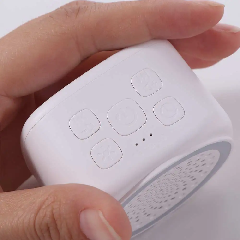 with RGB Lighting Baby White Noise Machine 26 Types Soothing Music White Sleep Sound Player Night Light Soft Lighting