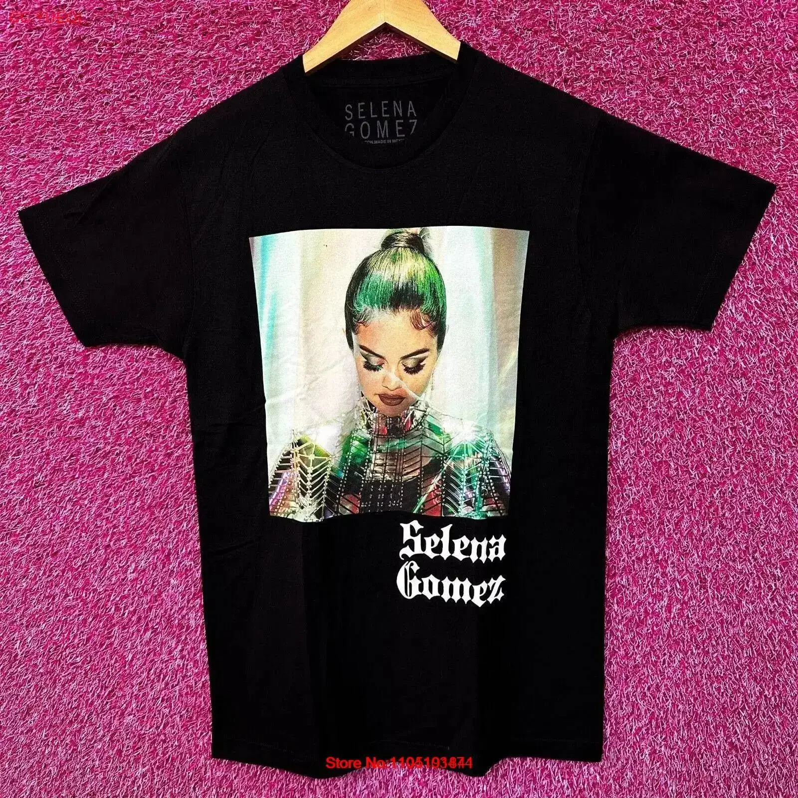 Selena Gomez Pop Star T Shirt size Medium vintage Washed Comfortable designer clothes Top For Everyday Wear Casual streetwear