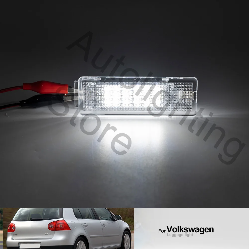 1x LED Luggage Compartment Trunk Boot Lights For VW Golf MK5 MK6 MK7 Jetta Passat B6 B7 B8 CC Scirocco Tiguan Touran Touareg T5