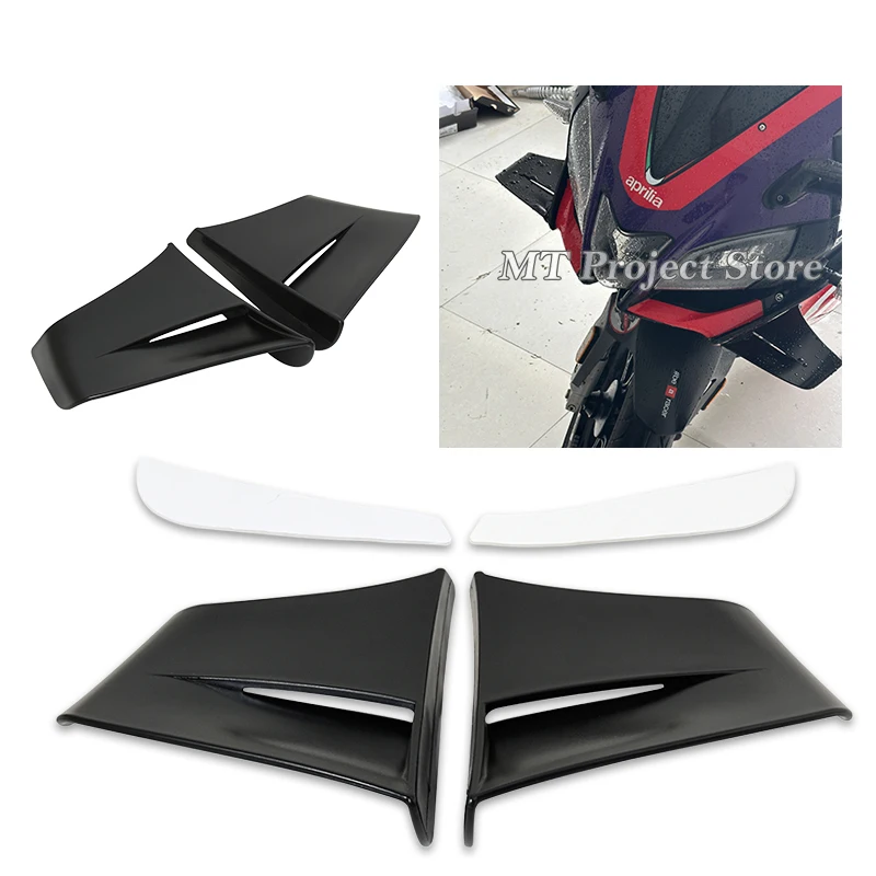 For Aprllia For DUCATI Stationary Wing Spare Parts Motorcycle Front Side Spoiler Tuyere Directional Wing Side Wing Accessories