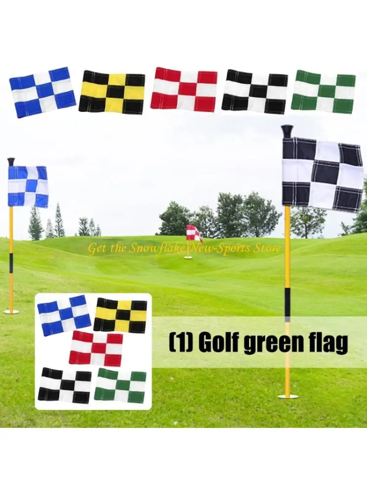 E56D المتانة الجولف المقاومة للدمع العلم الأخضر سهلة الإعدادات التدريبات عالية الوضوح مساعدة لظروف مختلفة #1