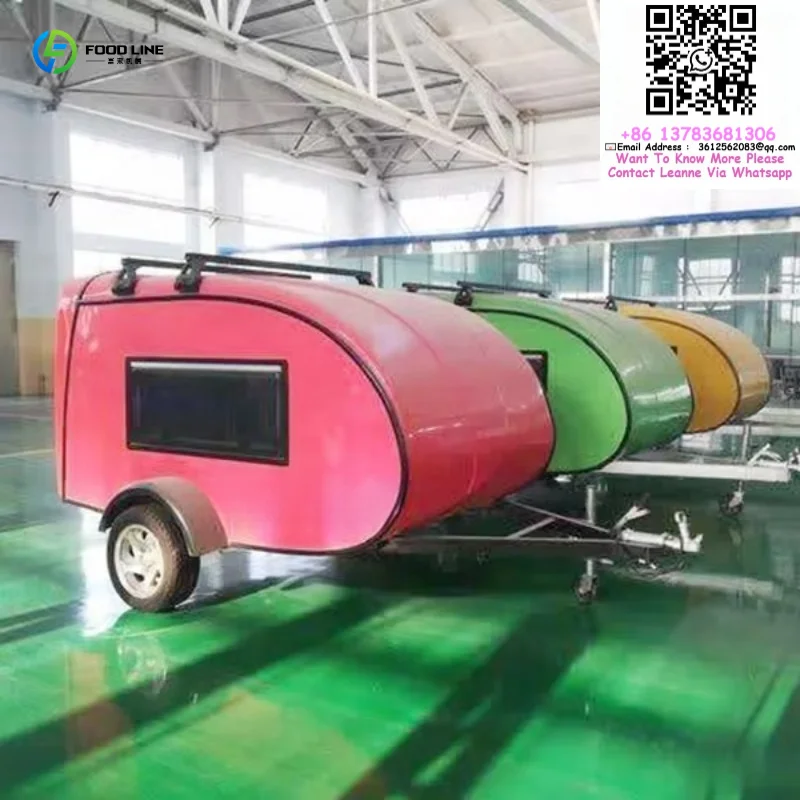 Customized Australian caravan Trailer for Sale  Made in China New Steel Frame caravan Trailer Camper Mobile Home caravan