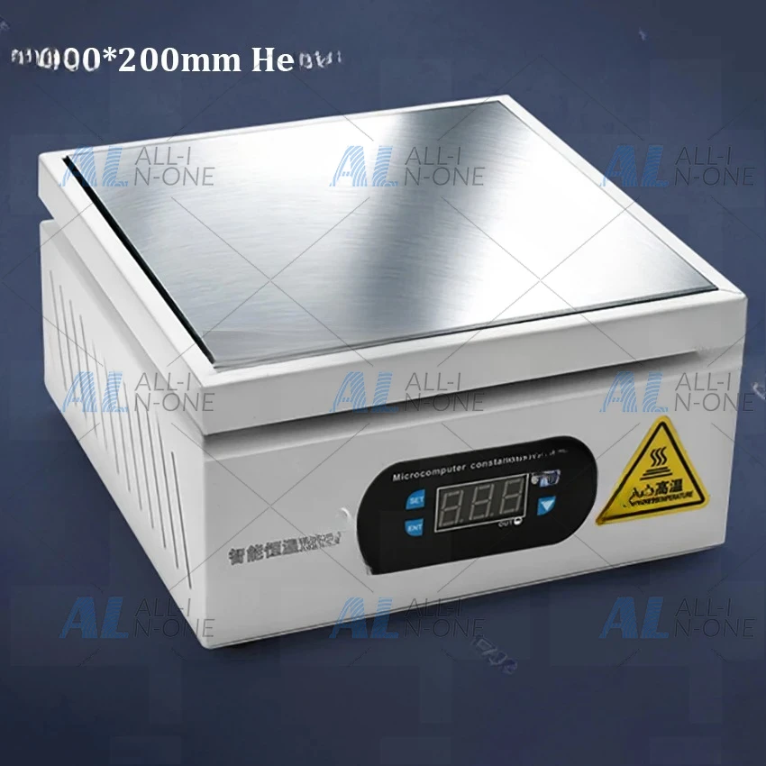 200*200mm Heating Station Digital Preheating Platform Electronic Hot Plate Maintenance Heating Station for PCB LCD Screen Repair
