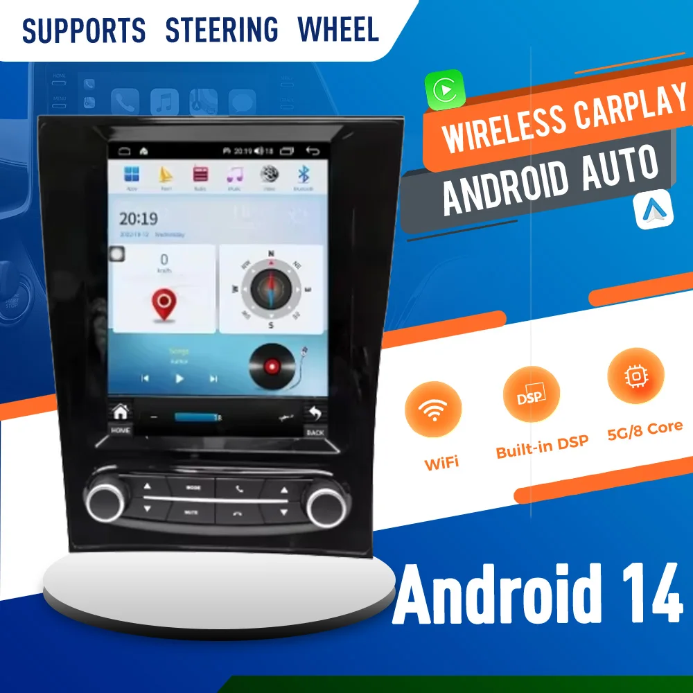 Android 14 Car Radio For Lexus GS300 1999-2003 Touch Screen Multimedia Player Stereo Auto GPS Carplay Navigation DSP Head unit