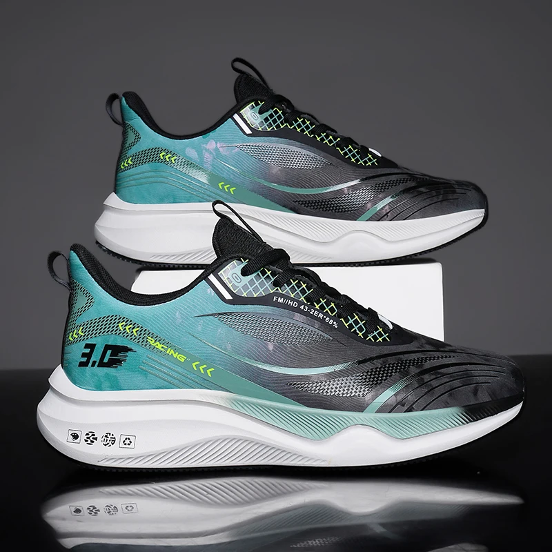 

Men's four seasons new breathable sneakers speed runing shoes outdoor wear-resistant comfortable soft-sole racing sports shoes ﻿