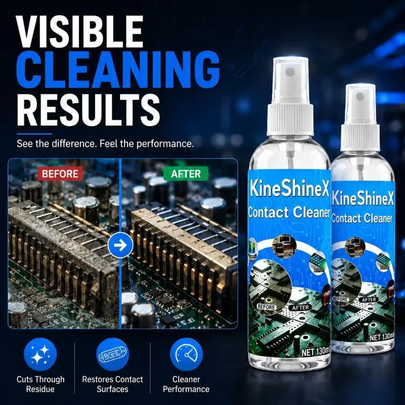 Dust & Grease Removing Electronic Contact Cleaner Pump Spray Solution for PCB Circuit Board CCTV Device Repair