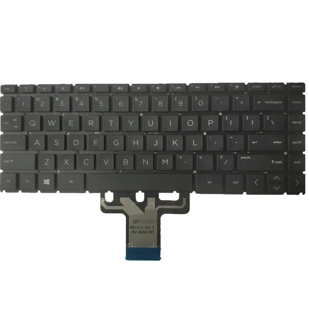 Laptop Keyboard For HP 14-cf0000 0100ng 0100ng 0320ng 1000 1020od 1016ds 1013ds 1011ds 1010ds 3735ng Black US English Layout