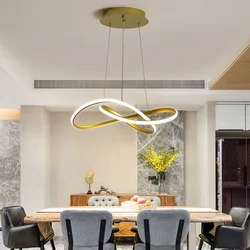 Luz colgante de trébol personalizada y creativa para restaurante, luz de techo led moderna y minimalista para Hotel y Bar