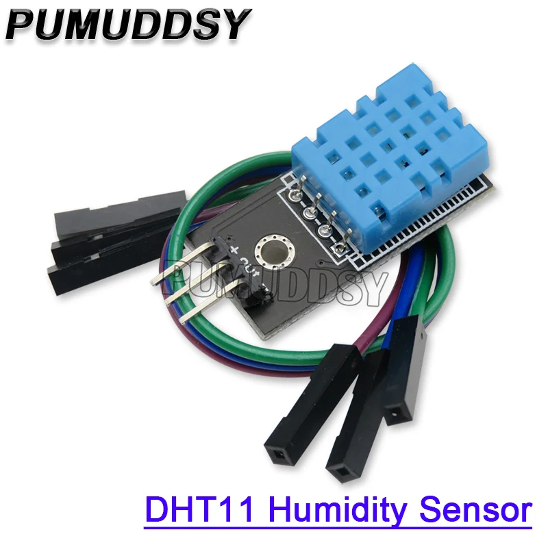 1 Uds DHT11 Sensor de temperatura y módulo Sensor de humedad relativa para Arduino