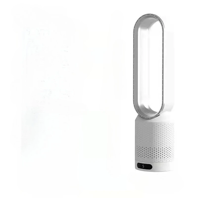 

Leafless household silent air filter circulating fan bedside floor table