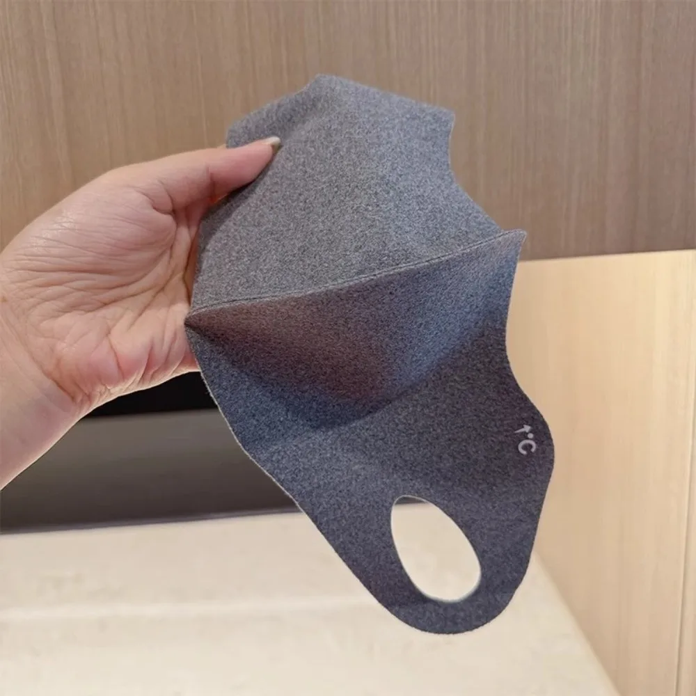 Nuovo Dralon Maschera calda Lavabile Antipolvere Velo per il viso Maschera per il viso traspirante Sci all'aperto Ciclismo
