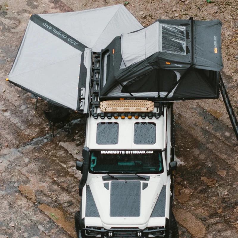 High Quality ADA Overland Outdoor Camping ABS Hard Shell Quick Setup Rooftop Car 4X4 Roof Top